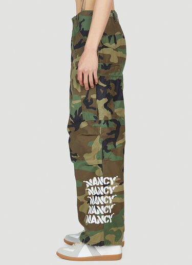 Nancy No Pleasure Cargo Pants Green ncy0153008