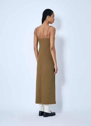 Max Mara Melfi 针织中长连衣裙  绿色 max0260013