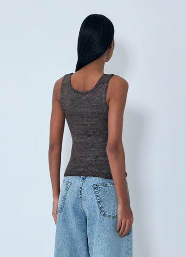 Our Legacy Solo Tank Top Brown our0264016