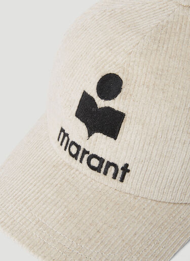 Isabel Marant Tyronのベースボールキャップ ベージュ ibm0253036