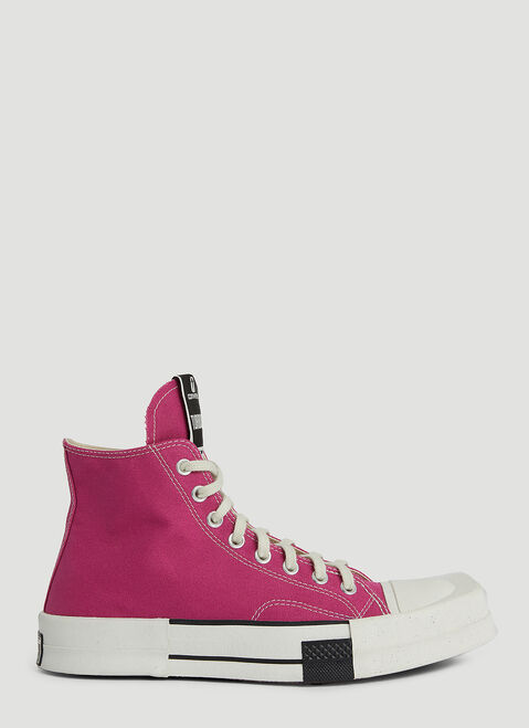 Rick Owens DRKSHDW x Converse Turbodrk High Top Sneakers Black dsc0354002