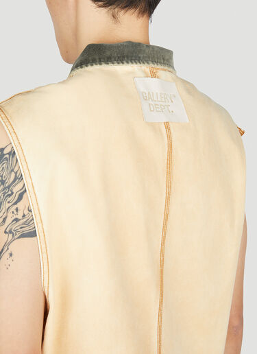 Gallery Dept. Logan Vest Jacket Beige gdp0150034