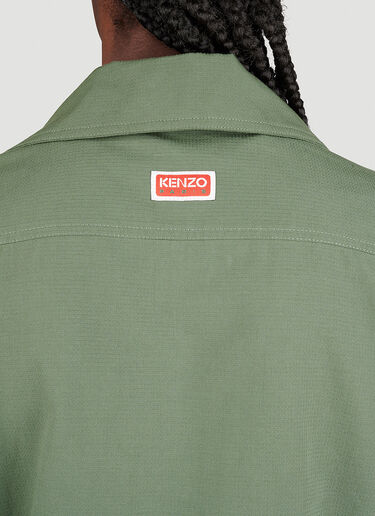 Kenzo Kimono Shirt Green knz0253002