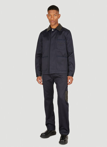 Alexander McQueen Workwear Jacket Navy amq0150004