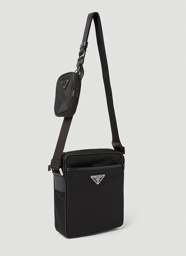 Prada Re-Nylon 크로스바디 백 블랙 pra0152053