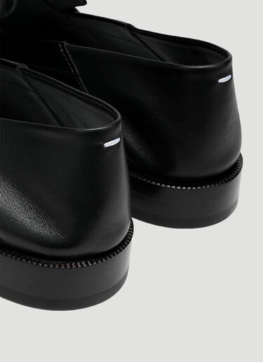 Maison Margiela Tabi Leather Loafers Black mla0240022