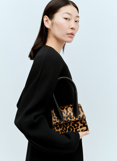 Jacquemus 르 치키토 미디엄 핸드백 브라운 jac0256084