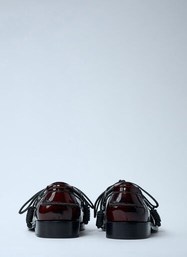漆皮系带鞋 Dries Van Noten 漆皮系带鞋 深棕色 dvn0162035