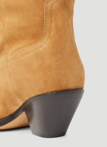 Dahope Suede Cowboy Boots Isabel Marant Dahope Suede Cowboy Boots Camel ibm0253024
