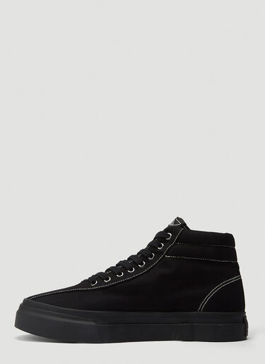 S.W.C Varden Canvas High-Top Sneakers Black swc0144006