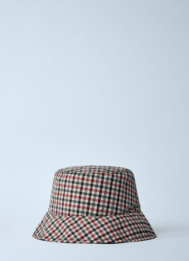 Miu Miu Vichy Bucket Hat Brown miu0259046