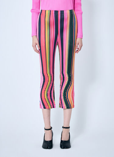 Pleats Please Issey Miyake Warp Pleated Pants Multicolour plp0259002