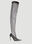Dolce & Gabbana Kim Tulle High Boots White dol0252008
