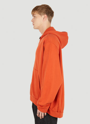 Camiel Fortgens Zip Hooded Sweatshirt Orange caf0150002