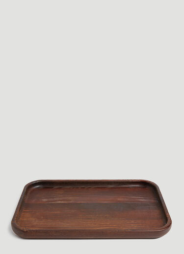 Serax Pure Wood Rectangular Tray Brown wps0644638