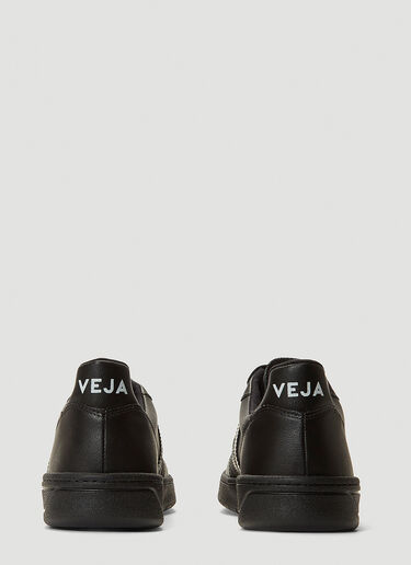 Veja V-10 CWL Faux-Leather Sneakers Black vej0142006