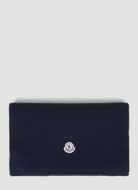 Acne Studios Logo Patch Scarf Red acn0152045