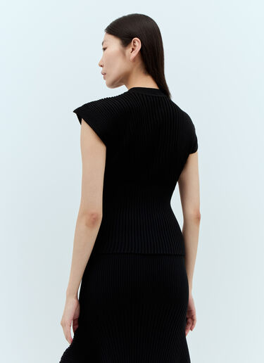 Sensu Knit Top Issey Miyake Sensu Knit Top Black ism0257010