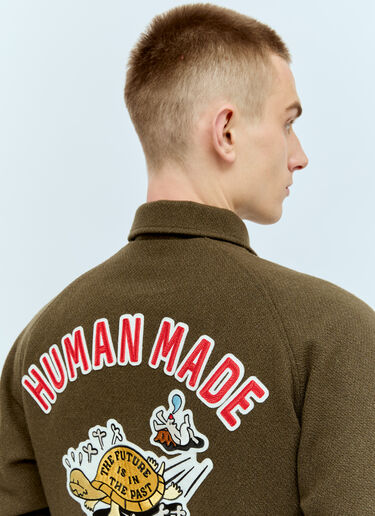 Human Made Stadium Jacket Green hmd0154003