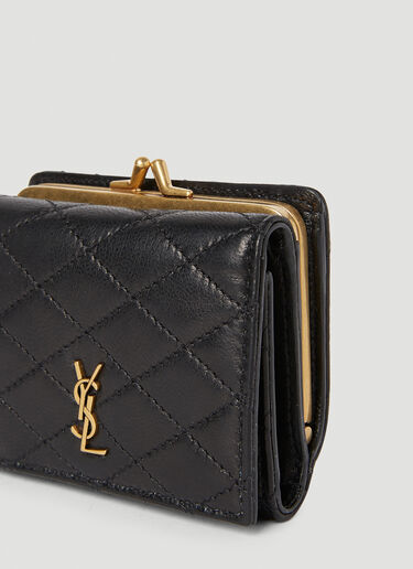 Saint Laurent Rider Wallet Black sla0251137