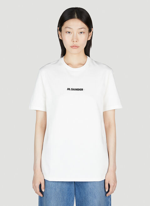 Jil Sander+ Logo T-Shirt White jsp0255004