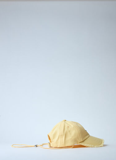 Jacquemus La Casquette Artichaut 帽子 黄色 jac0260039
