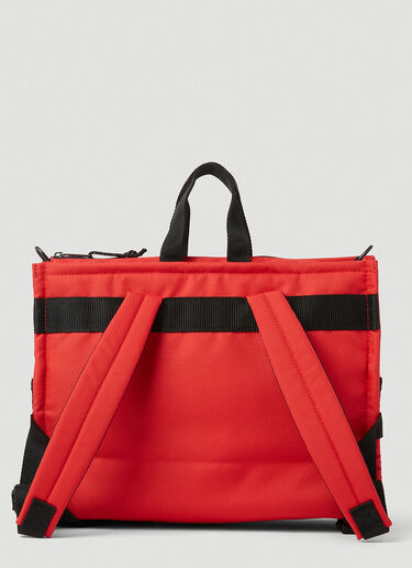 Eastpak x Telfar 쇼퍼 컨버터블 미디엄 토트백 레드 est0353007