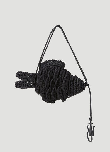 JW Anderson Fish Handbag Black jwa0252012