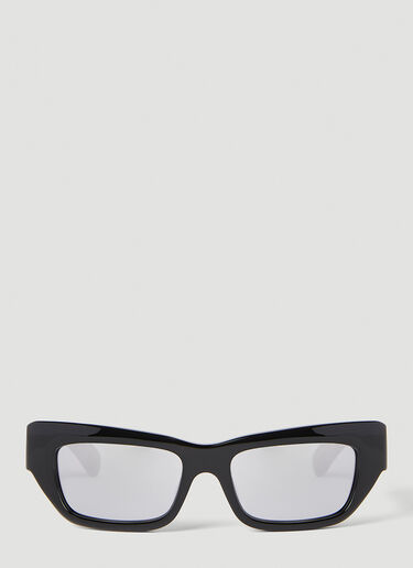 LN-CC® - Gucci: 矩形太阳镜 - 黑 Gucci 矩形太阳镜 黑 guc0152268