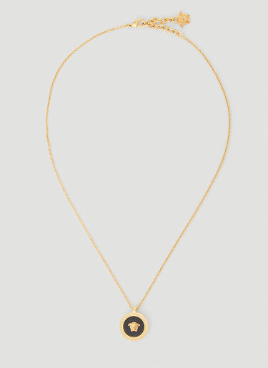 Versace Medusa Pendant Necklace Gold ver0355001