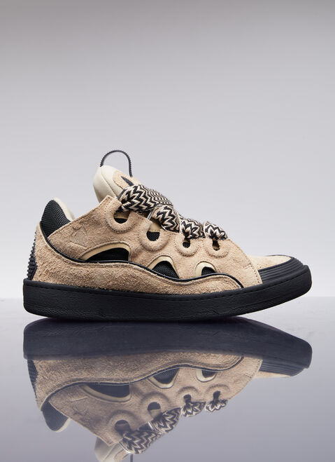 Lanvin Curb XL Low Top Sneakers Black lnv0154008