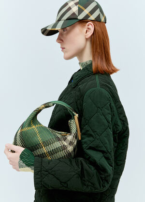 Burberry Mini Peg Duffle Handbag Green bur0155040