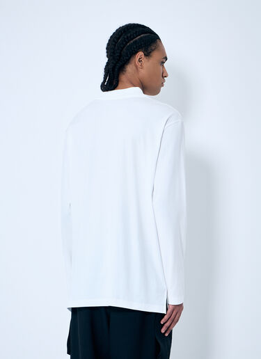Y-3 U GFX Polo Shirt White yyy0160027