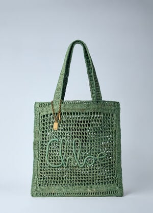 Chloé Summer Banana Tote Bag Green chl0260024