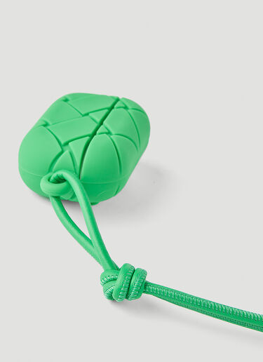 Bottega Veneta Rubber AirPods Pro Case Green bov0145021