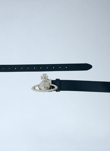 Vivienne Westwood Orb Buckle Belt Black vvw0163019