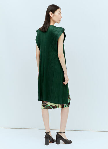 Pleats Please Issey Miyake 월별 색상: 3월 베스트 그린 plp0256008