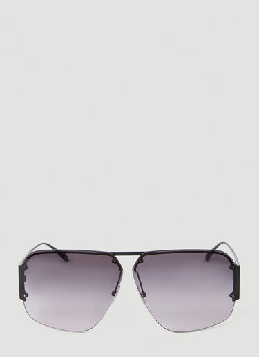 Bottega Veneta Classic Aviator Sunglasses Black bov0247146
