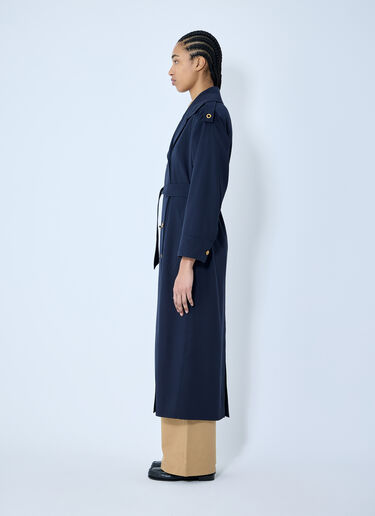 Max Mara 华达呢羊毛外套 蓝色 max0259008