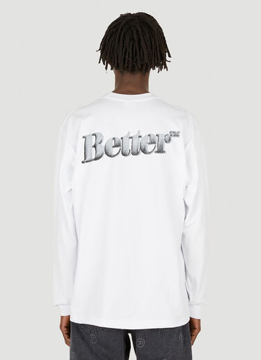 Better Gift Shop Digi Bear Long Sleeve T-Shirt White bfs0148003