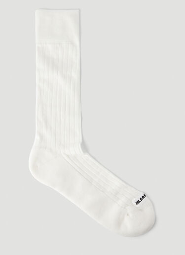 Jil Sander+ Long Socks White jsp0145015