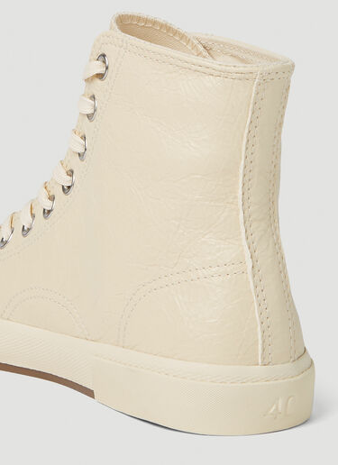 Balenciaga Paris High Top Sneakers White bal0251047
