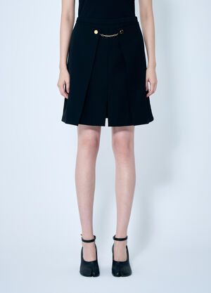 GANNI Light Twill Suiting Skirt Brown gan0259002