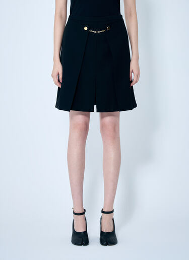 GANNI Light Twill Suiting Skirt Black gan0259033