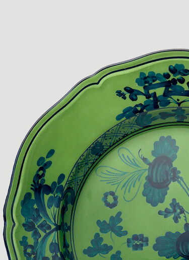 Ginori 1735 Oriente Italiano Charger Plate Green wps0670099