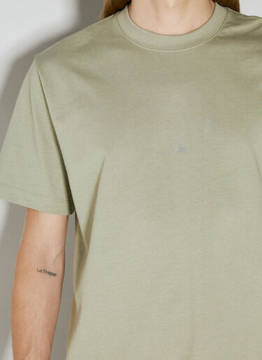 ROA Logo Print T-Shirt Grey roa0154012