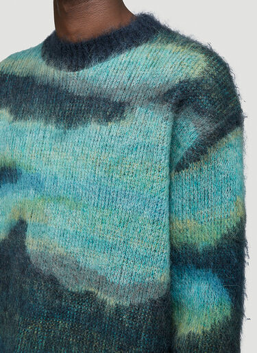 Acne Studios Mohair-Blend Sweater Blue acn0144017