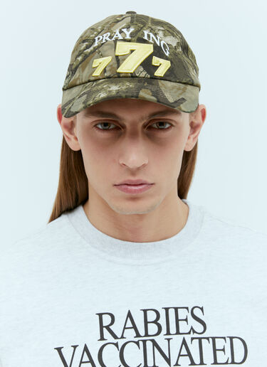 777 Baseball Cap Praying 777 Baseball Cap Green pry0354018