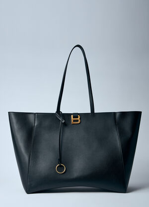 Prada Large Hourglass Soft Tote Bag Beige pra0260037