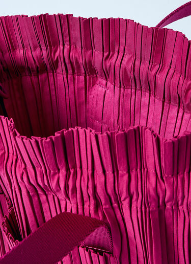 Pleats Please Issey Miyake Pleats Handbag Pink plp0259009